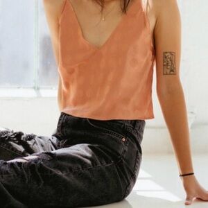 Victoria's Secret Satin Cami Top - Peach